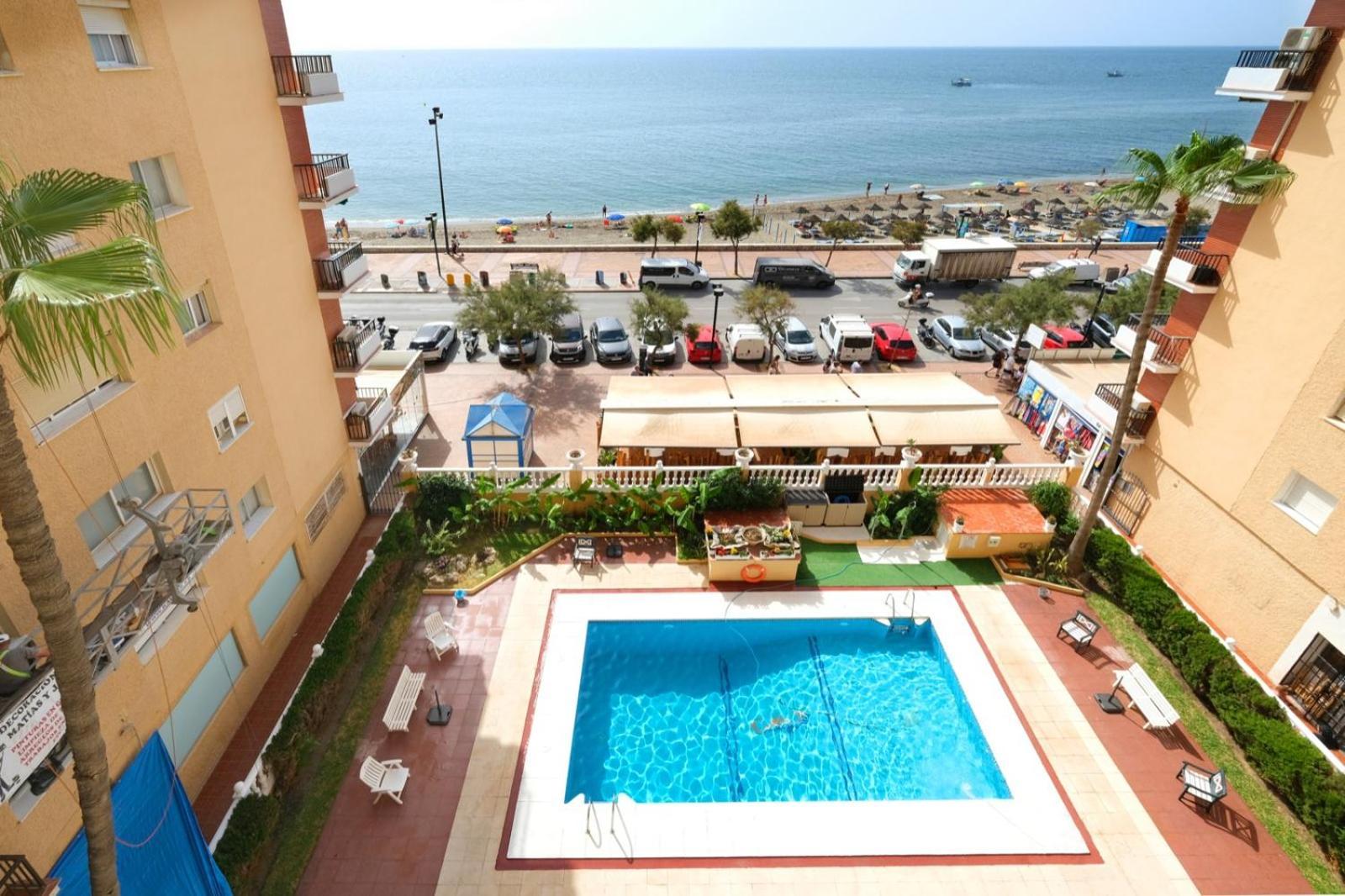 Apartamento Con Piscina En La Primera Linea De Playa De Fuengirola Eksteriør bilde